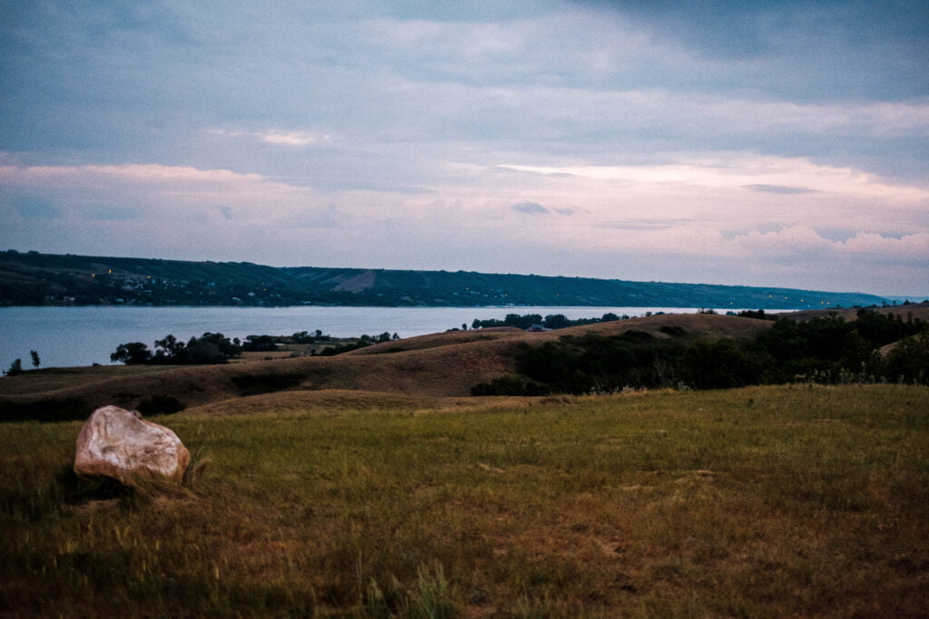 Outdoors and luxury shot for a glamping wedding