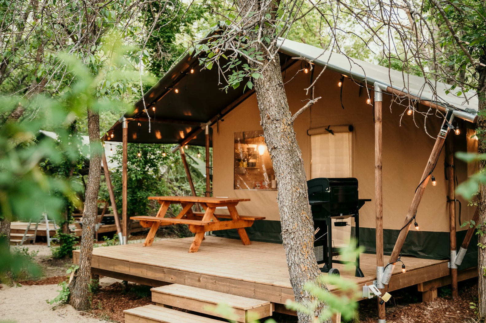 Types of glamping