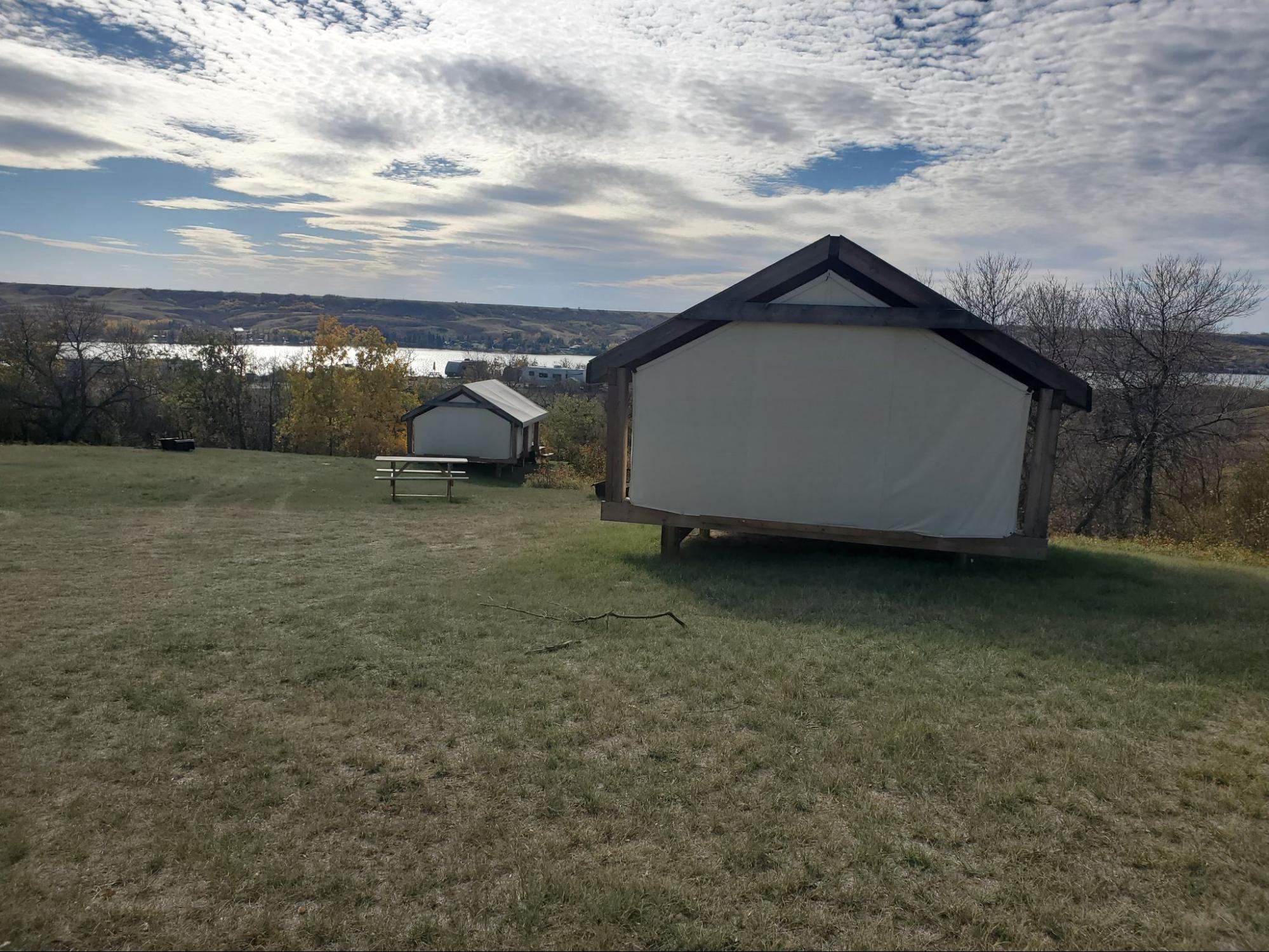 Cabins vs tents